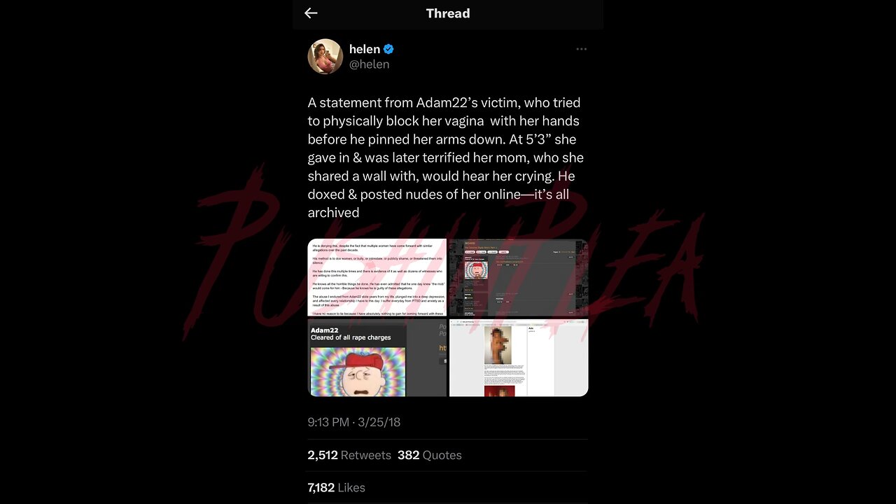 Adam22 on Joe Buddens podcast confirming allegations