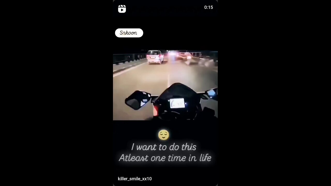 I want to do this atleast one time