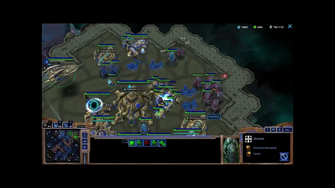 Session 5: Starcraft II (1v1 matchmaking as random) - -