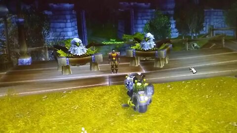 World of Warcraft Riding From Stormwind to Sentinel Hill