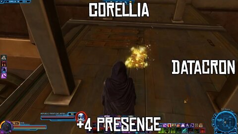 Star Wars the Old Republic | +4 Presence | Corellia Datacron Hunt (6 of 7) Empire