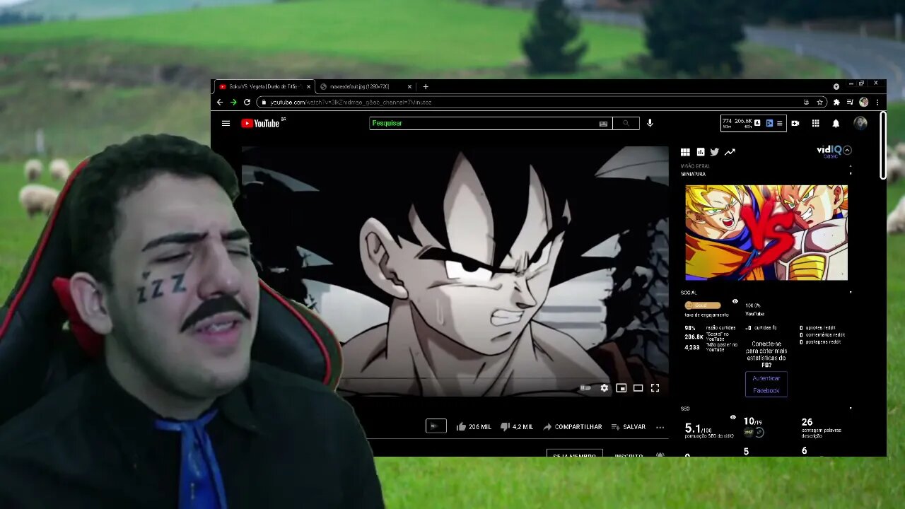 PASTOR REACT Goku VS. Vegeta | Duelo de Titãs