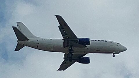 Boeing 737-3H6(SF) PR-SDF na aproximação final vindo de Belo Horizonte para Fortaleza