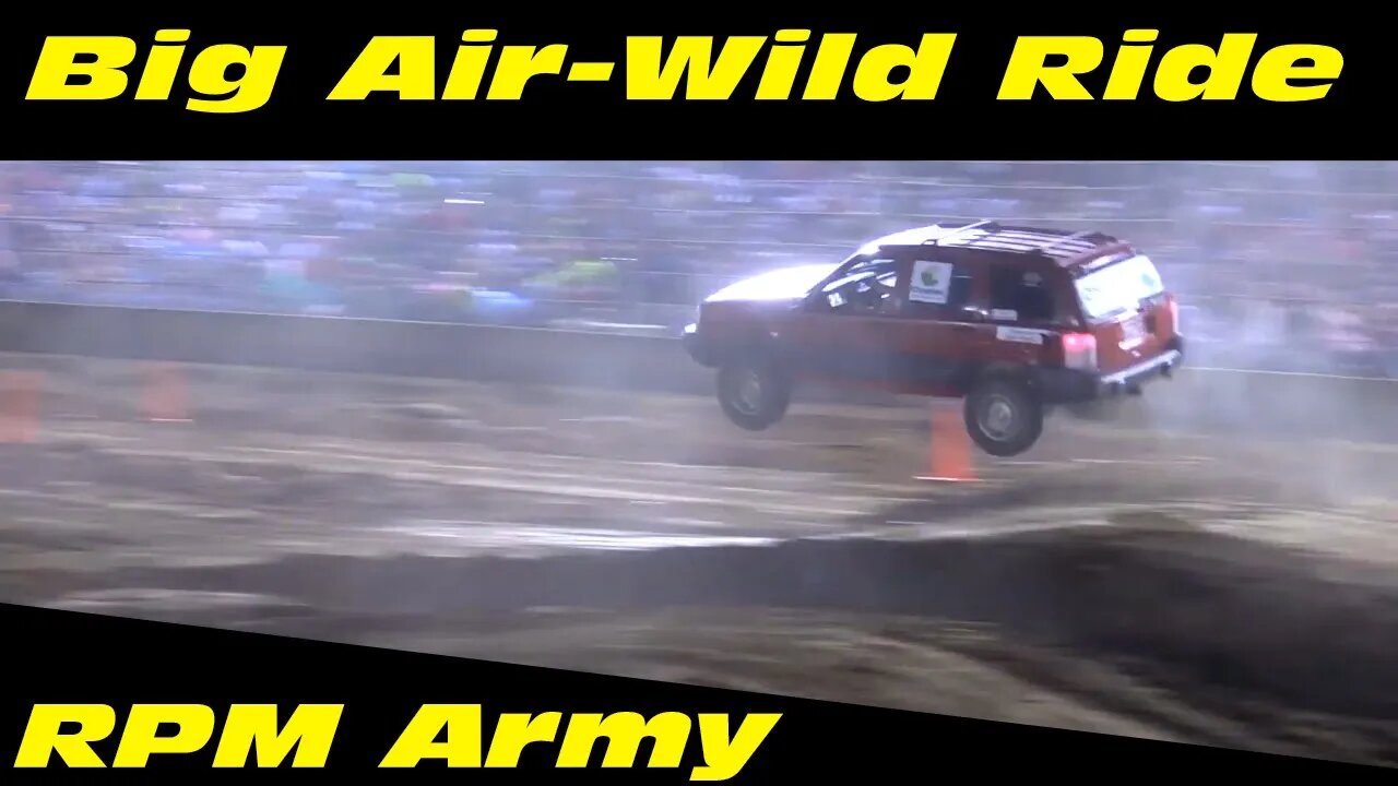 Jeep Grand Cherokee Tough Truck Big Air Wild Ride