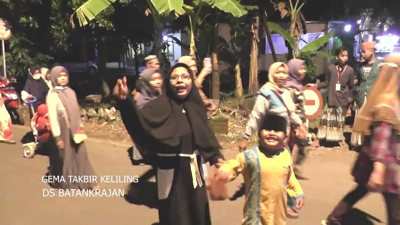 TAKBIR, Desa Batakrajan, 01 Syawal 2022