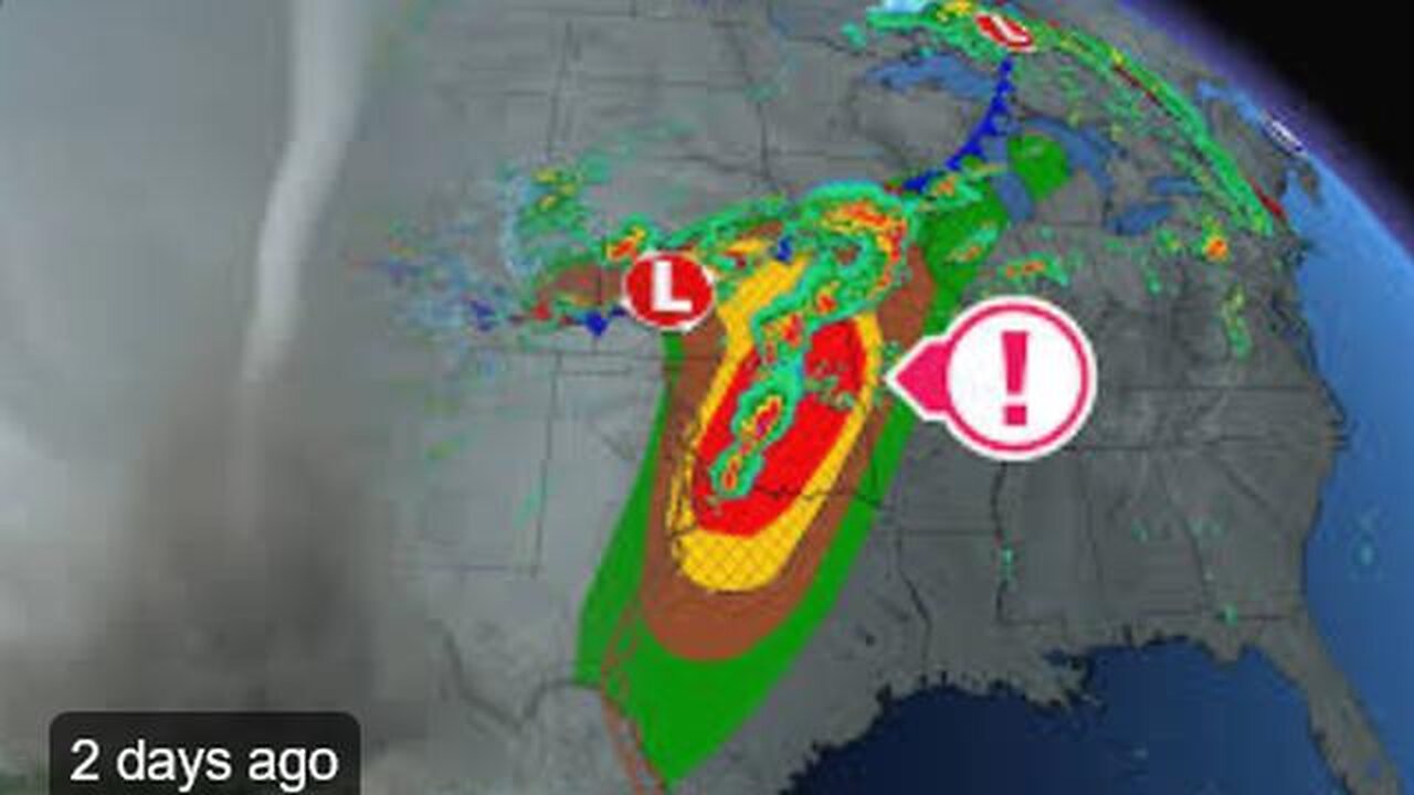 Playing God with the Atmosphere. Tornado Outbreak, 90 Second Alert. Dane Wigington..