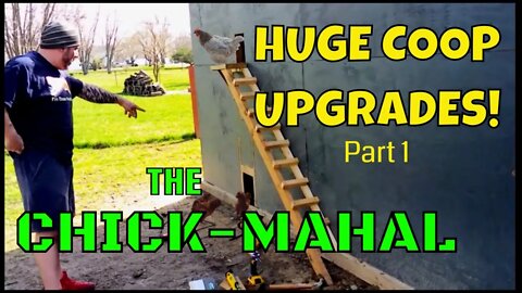 Remodeling The CHICK-MAHAL! Huge Chicken Coop Overhaul! Pt 1