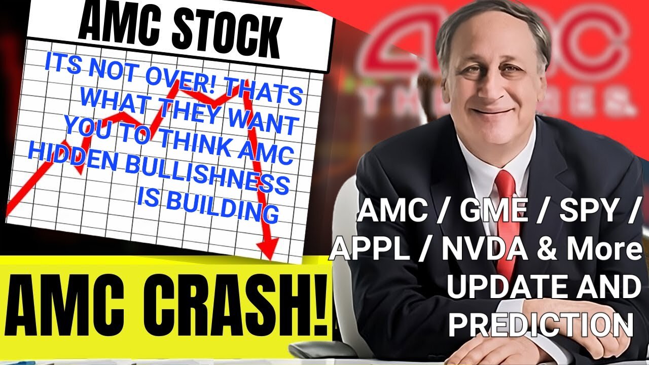 AMC Stock Hidden Bullishness Is Building Its Not Over Yet The Market Is About To Crash