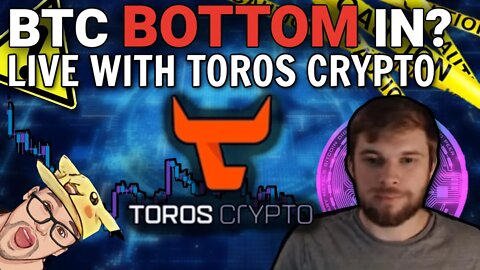 IS THIS THE BOTTOM? | LIVE WITH TOROS CRYPTO