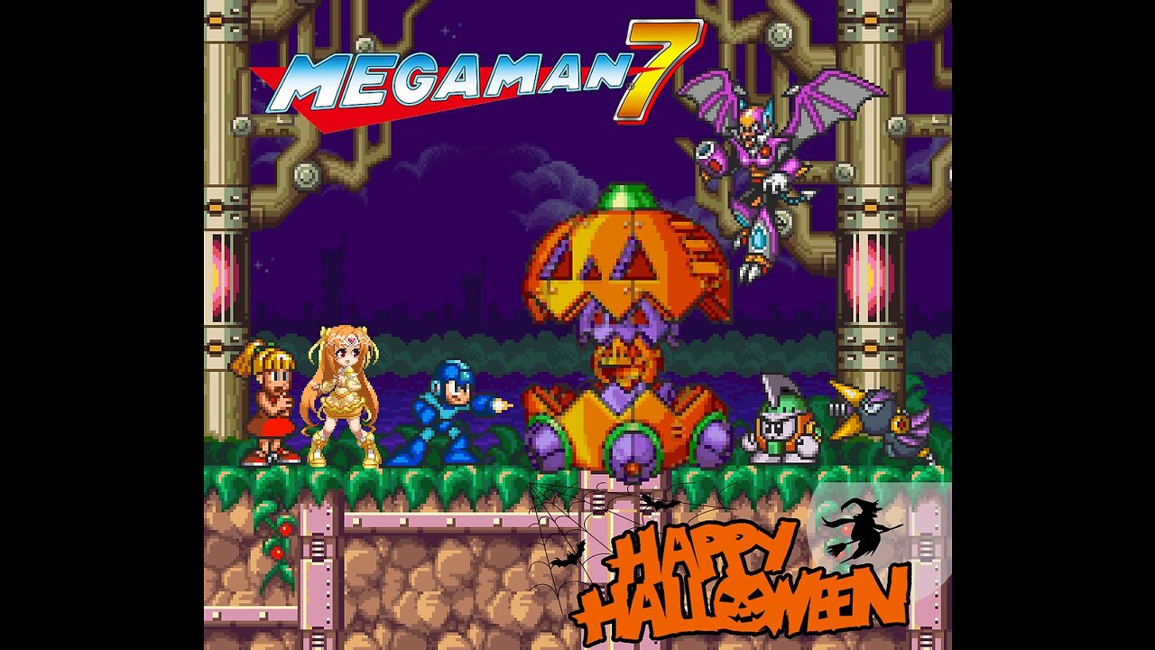 Games from the Crypt - Mega Man 7 (Super Nintendo) Shade Man's Stage