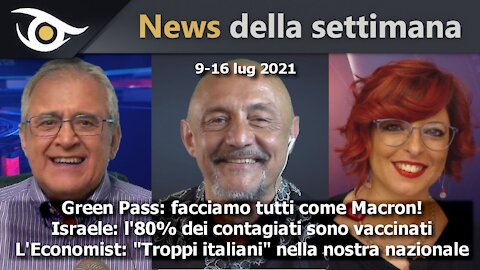 News della settimana (9-16 lug 2021)