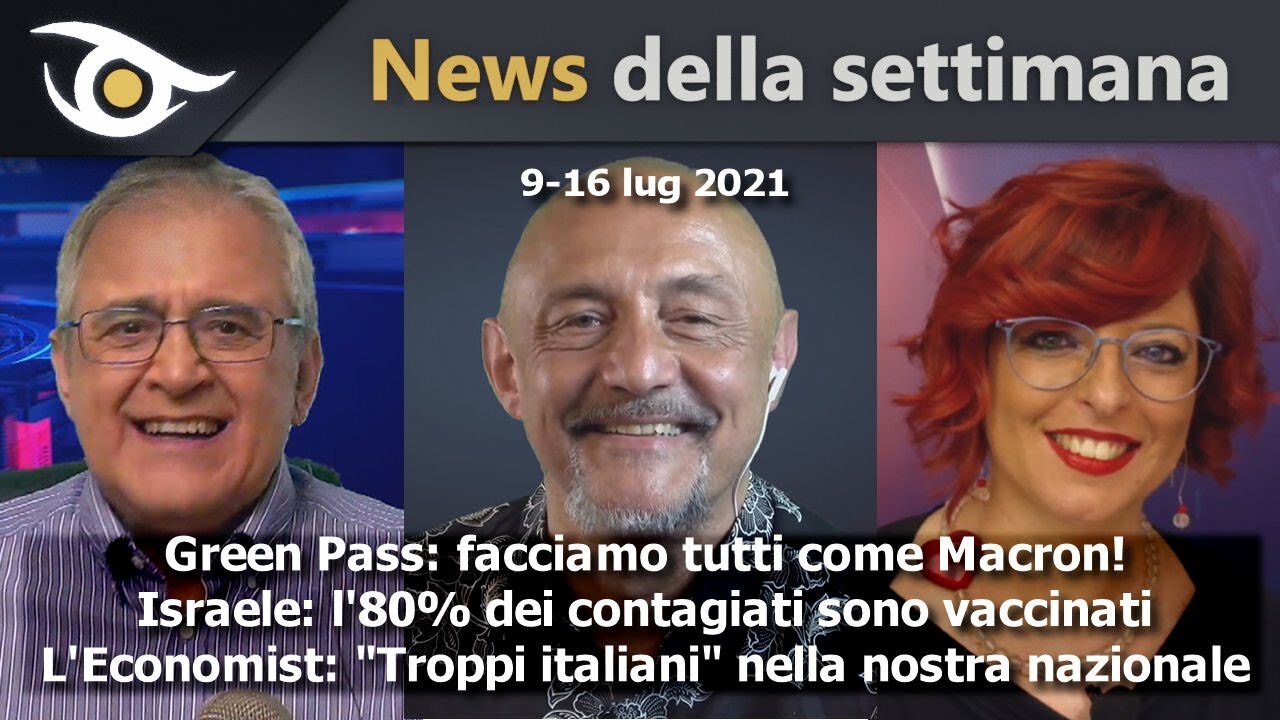 News della settimana (9-16 lug 2021)