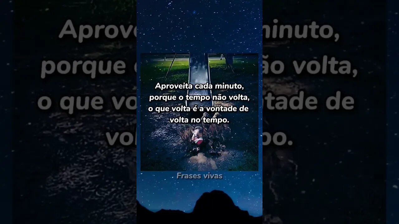 o que volta é a vontade de voltar no tempo #reflexão #frases