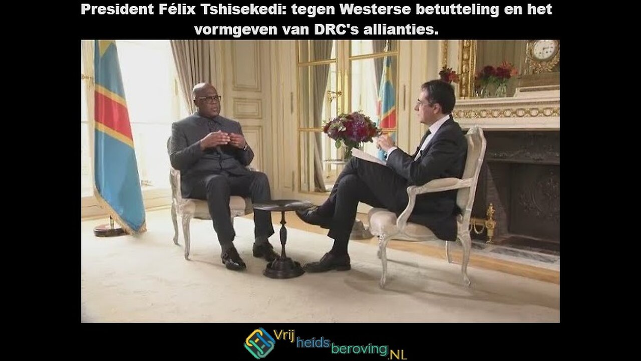 President Félix Tshisekedi: tegen Westerse betutteling en het vormgeven van DRC's allianties.