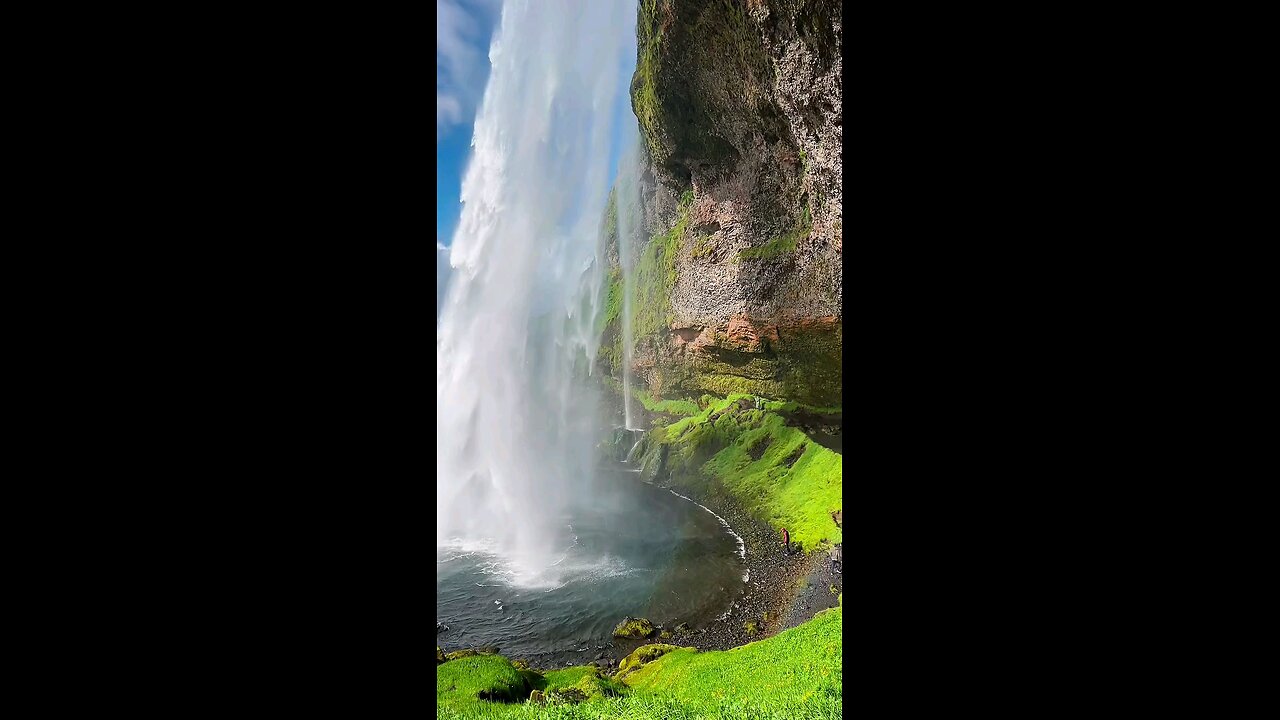 Soothing waterfall