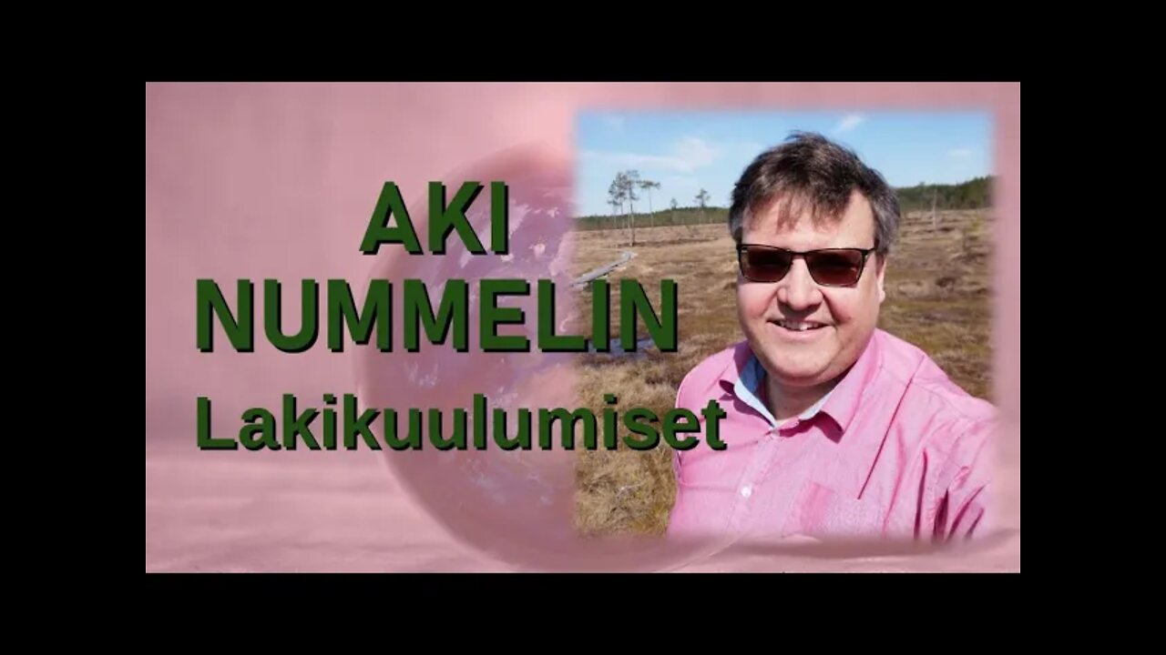 ATOMIstudio: Aki Nummelin. Lakikuulumiset 4.5..2022.