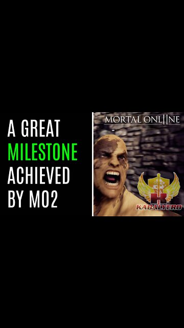 MORTAL ONLINE 2 - Great MILESTONE Achieved - Gaming / #Shorts (2:3)