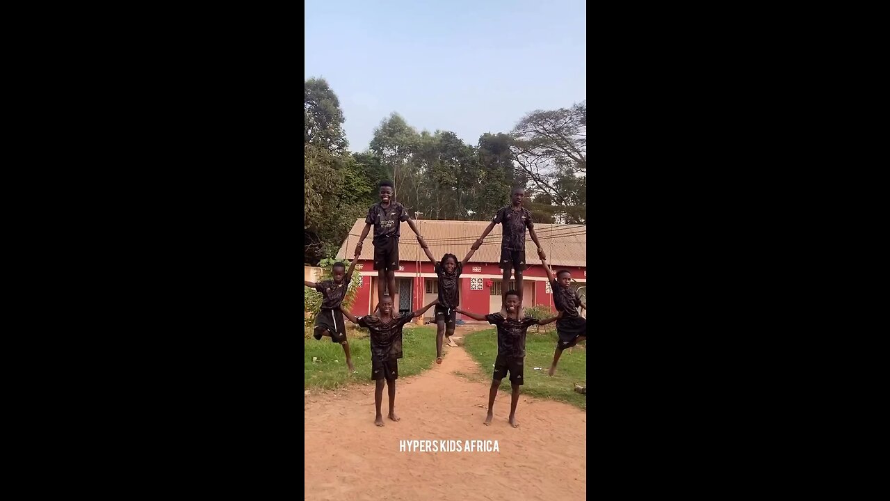 Hypers Kids Africa Amazing Acrobatic Dance!