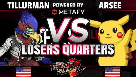 FPS4 Online - AFM | TillurMan (Falco) vs. Arsee (Pikachu/Naruto) - SSF2 Losers Quarters