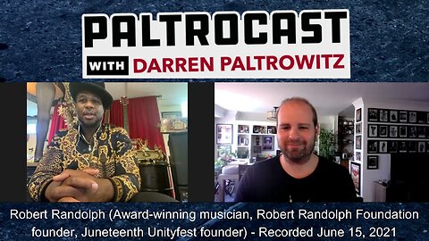 Robert Randolph interview with Darren Paltrowitz