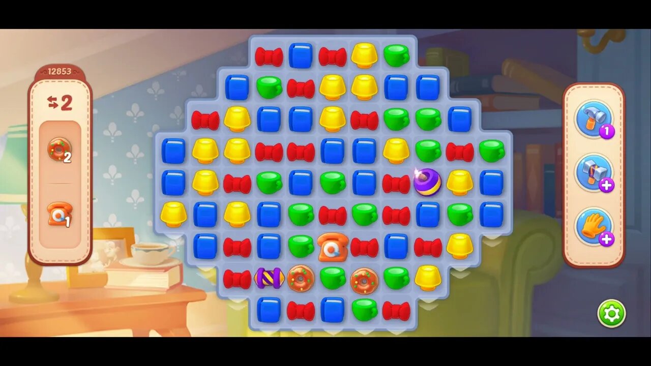 Playrix Homescapes Gameplay Walkthrough Level 12853