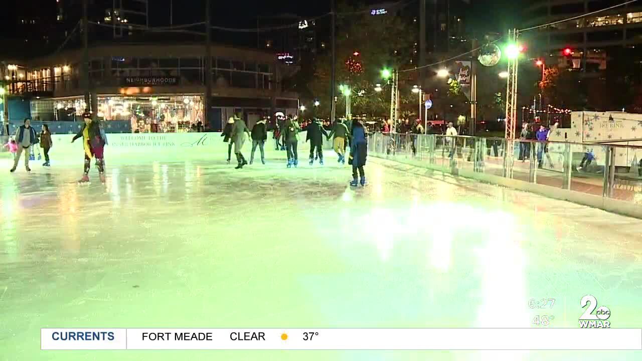 Inner Harbor Ice Rink opening tomorrow