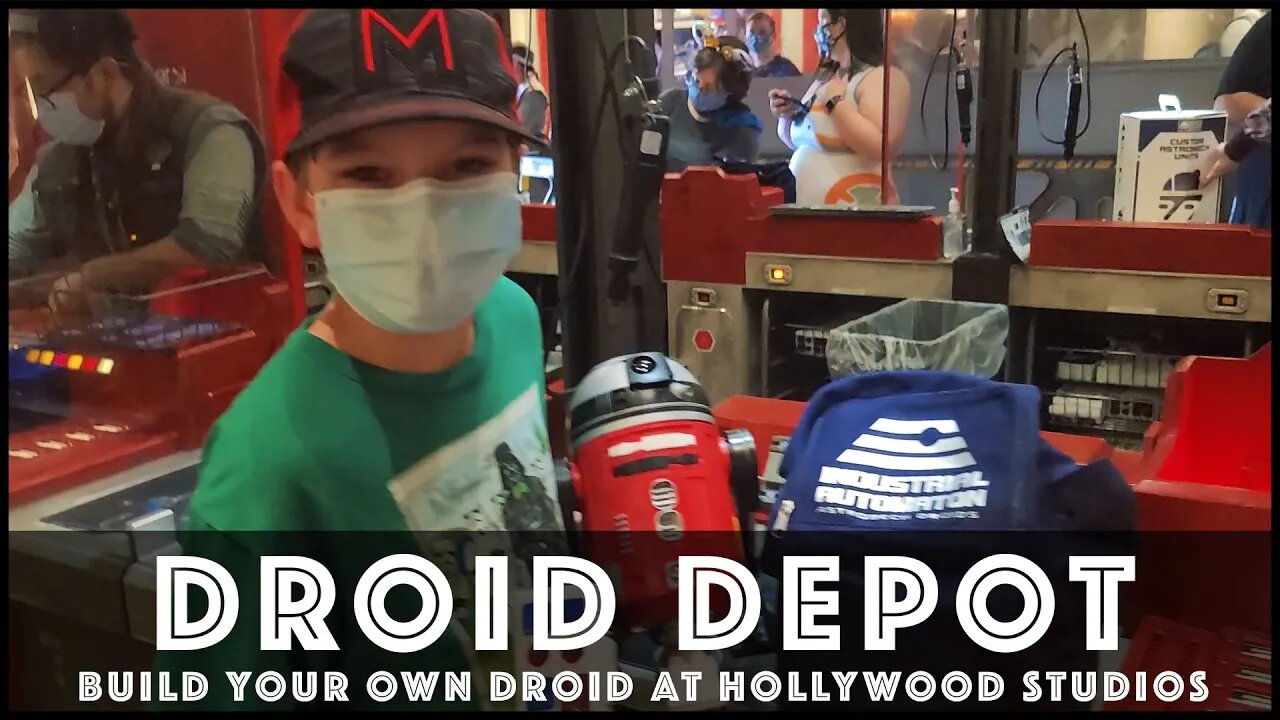 Droid Depot at Hollywood Studios: Build our own Droid! *Full Experience*