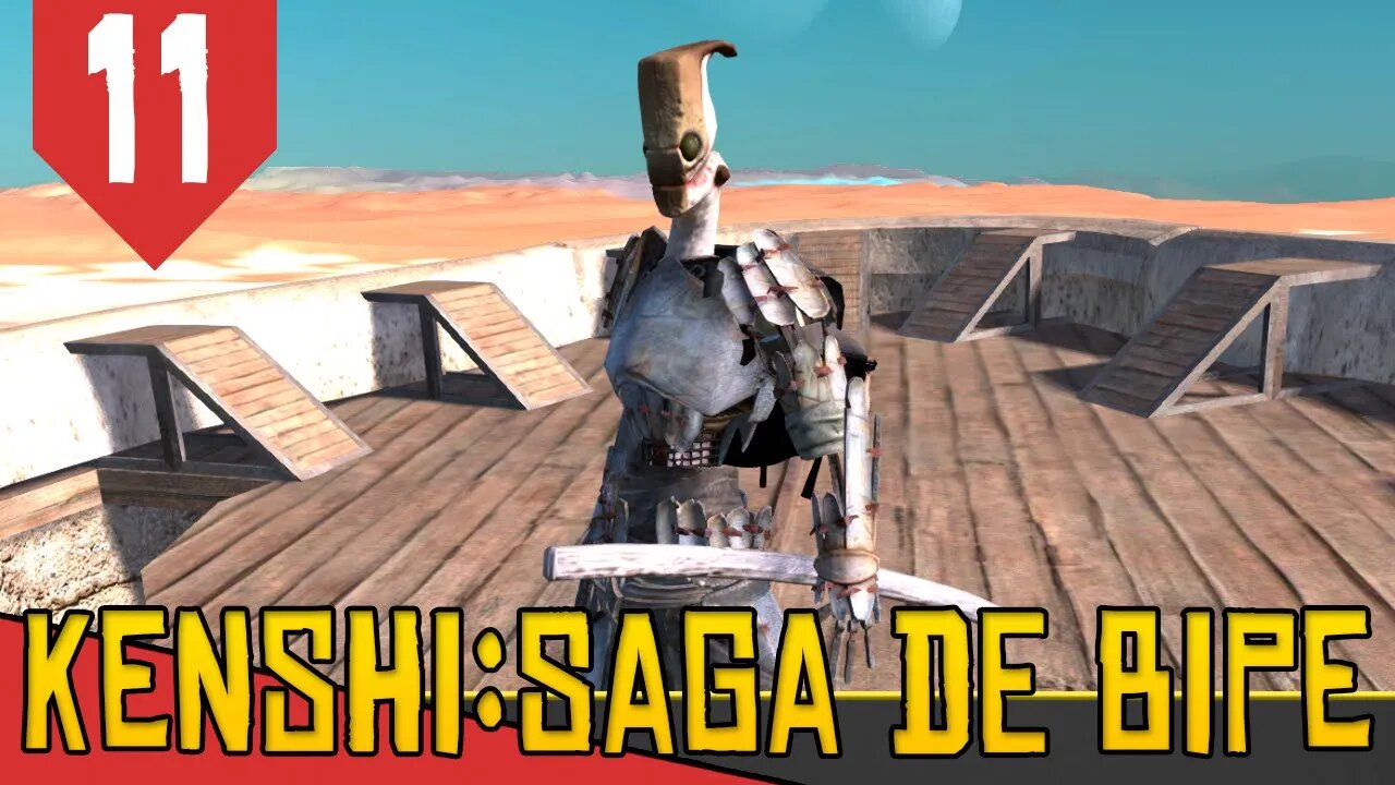 Minha TORRE no Deserto CINZA - Kenshi Saga de Bipe #11 [Gameplay PT-BR]