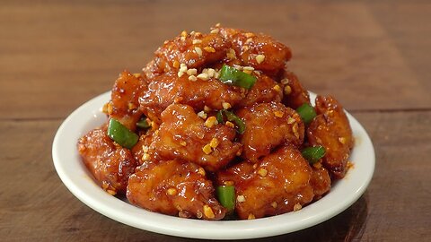 Sweet and spicy Korean chicken