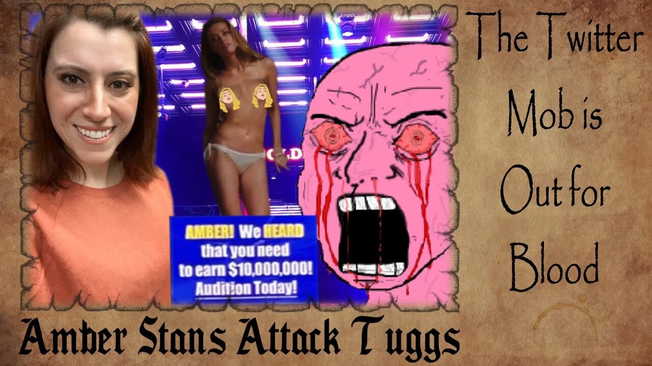 Amber TURD Stans Attack Tuggs for a MEME | Twitter MOB Out for Blood