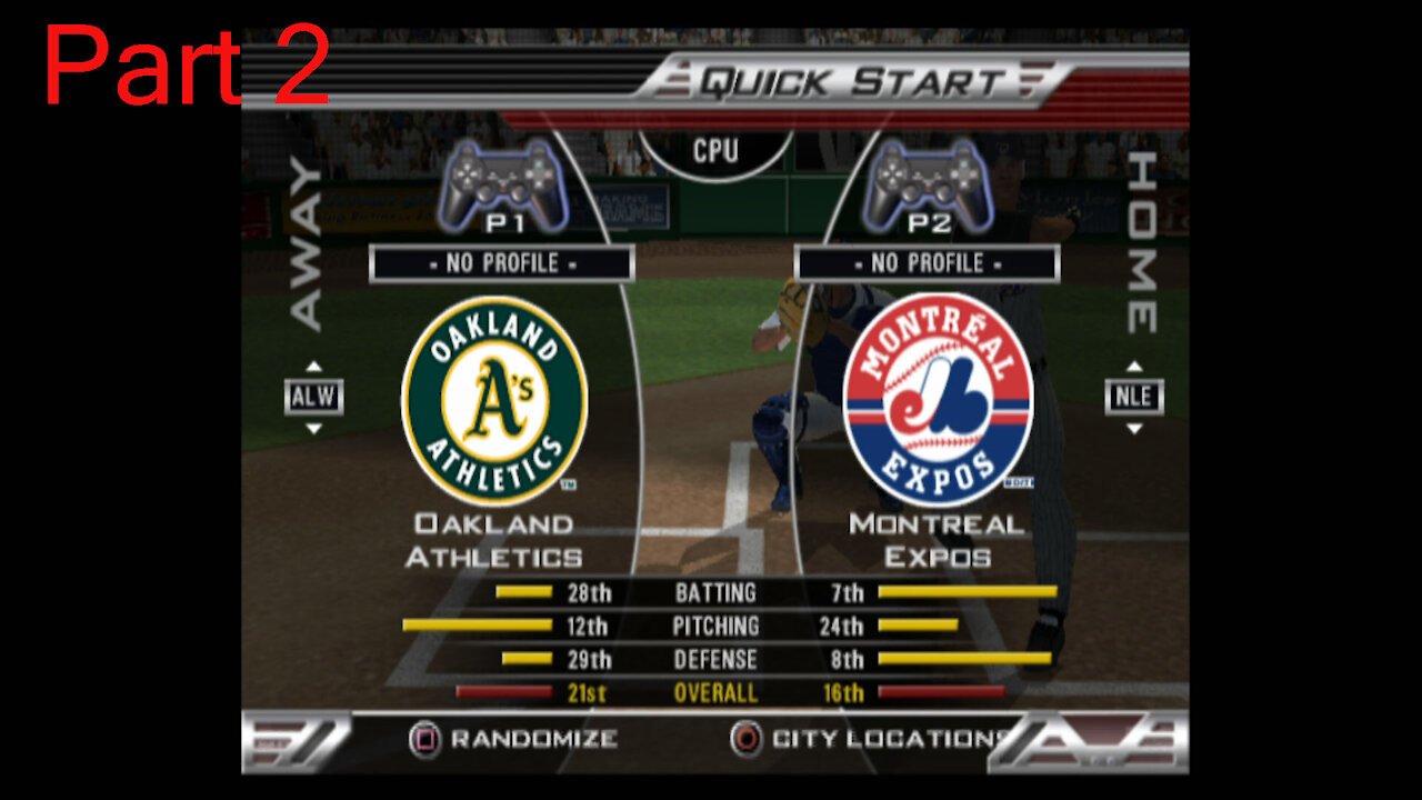 MLB 2005 As vs Expos Part 2