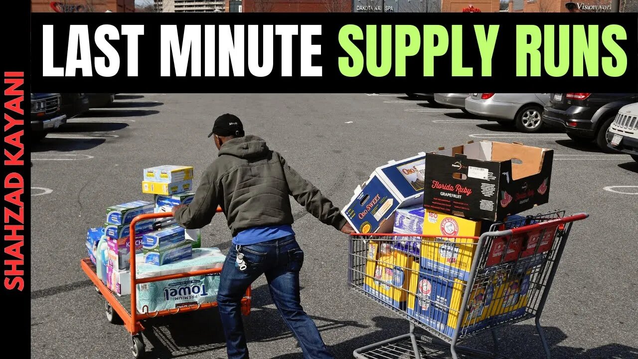 Last Minute Prepper Supply Runs During An Emergency?