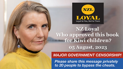 NZLoyal - Who Approved This Book For Kiwi Children?