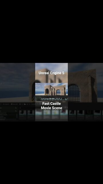 Unreal Engine 5 Creating a Castle Scene #unrealengine #unrealengine5 #ue5