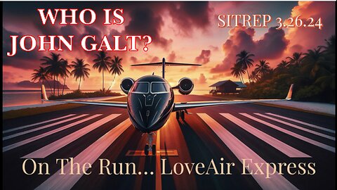 MONKEY WERX- P-DIDDY On The Run - Love Air Express - SITREP 3.26.24. TY JGANON, SGANON