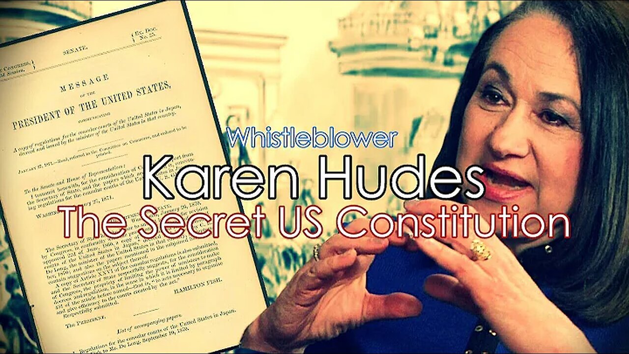 Where We Are, and Where We Go From Here! — World Banker, Karen Hudes, on the Secret [Secondary U.S. Constitution] We've Been Functioning Under Since 1871. | Next News Network