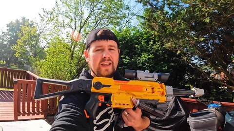 Full Unboxing+Test: TASKQWIK Fully Motorized Blaster, Electric Toy Blaster Guns with 40 Foam Darts