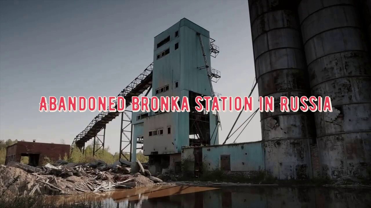 Abandoned Bronka station in Russia