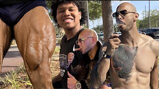 ANDREW TATE IS FREE LEG DAY