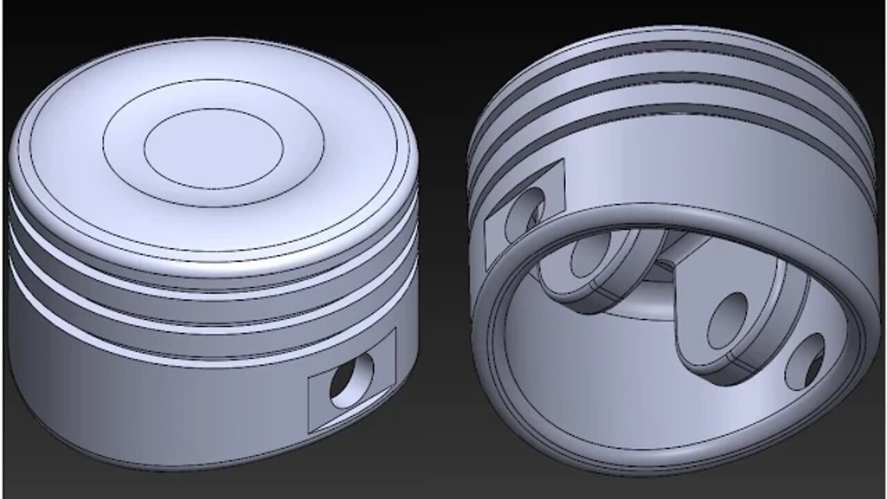 Silent Tutorial: Make This Piston in Solidworks |JOKO ENGINEERING|