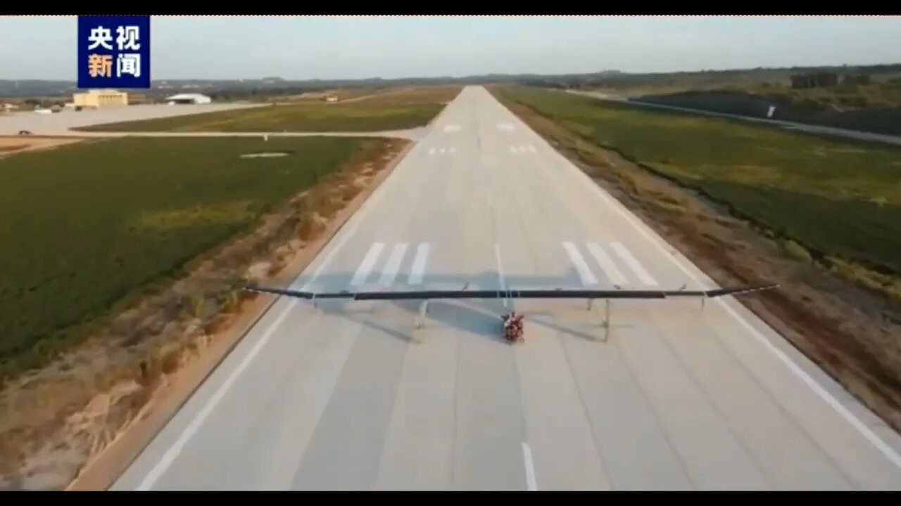 Maiden flight: China successfully completed first solar-powered UAV flight