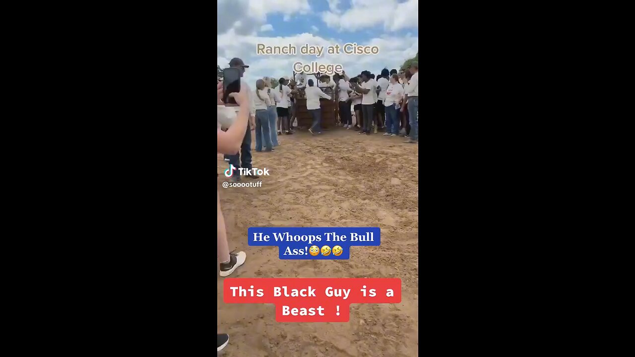 What kind of College Course is this?!?! 😳MAN WRESTLES BULL and WINS!!!!! 😳