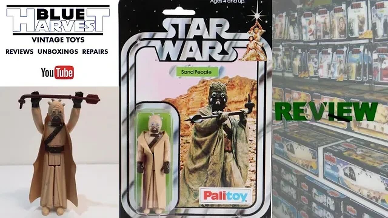 VINTAGE STAR WARS ACTION FIGURE REVIEW: SAND PEOPLE