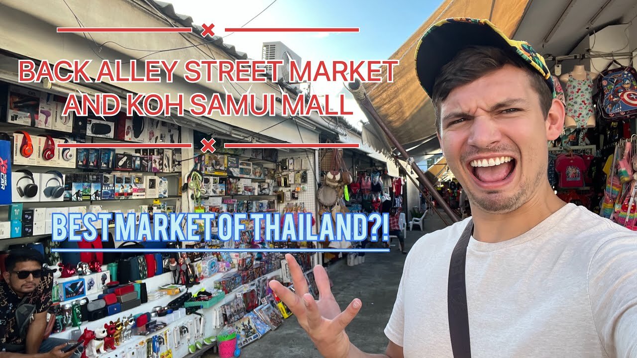 Koh Samui’s BEST MARKET NOW (JANUARY 2023) Chaweng Central :) Thailand update!