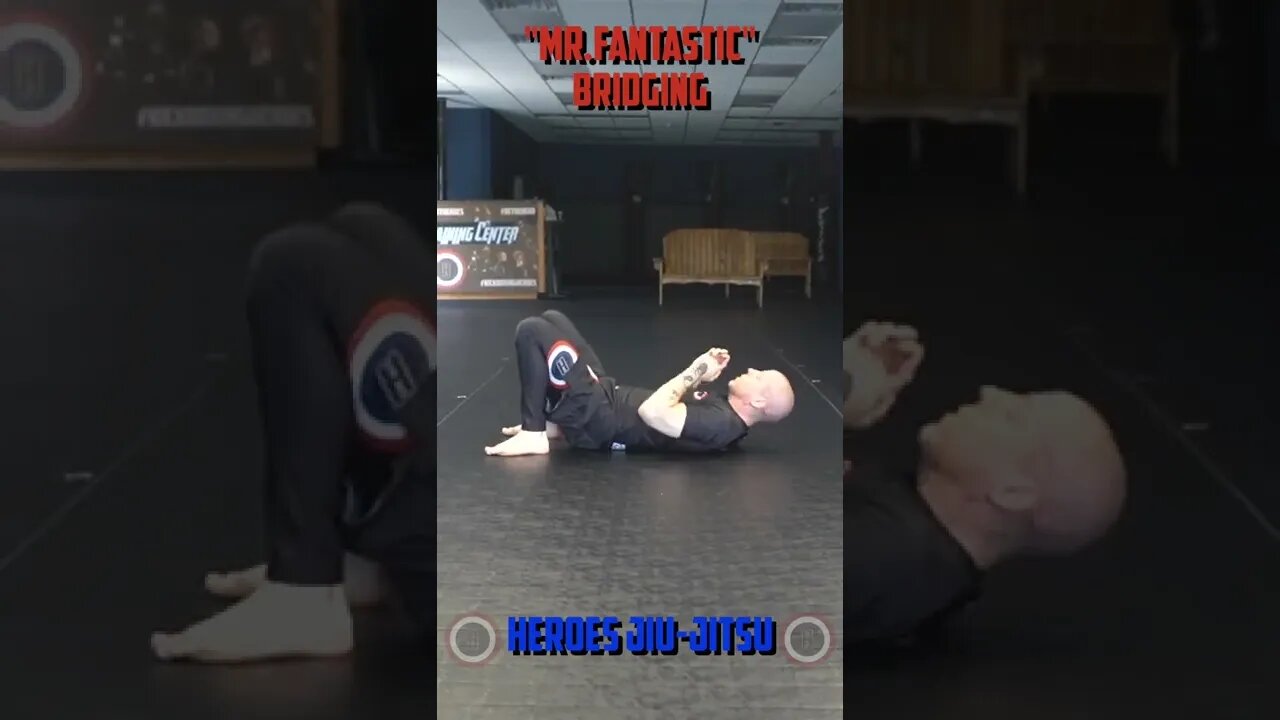 Heroes Training Center | Jiu-Jitsu & MMA Solo Drill "Bridging" | Yorktown Heights NY #Shorts