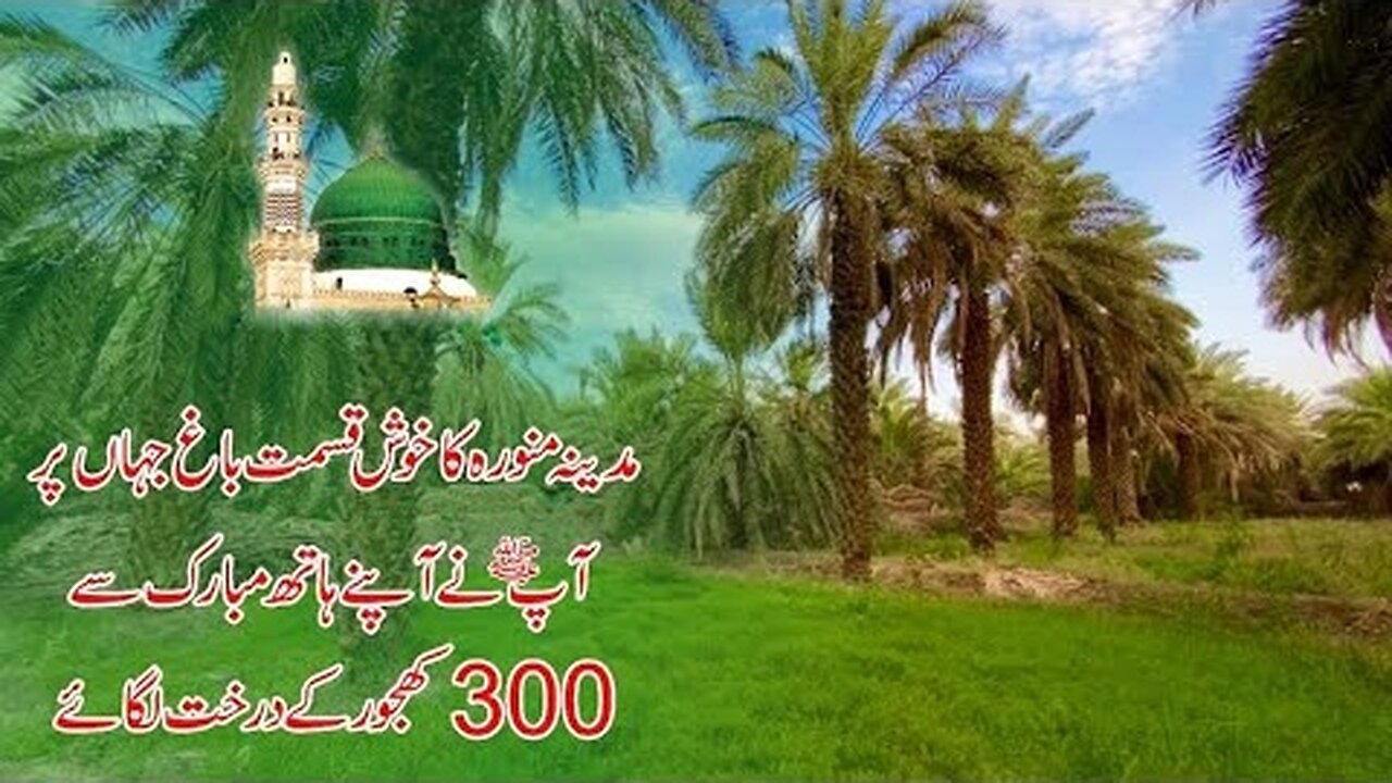 Madina Gardan Bagh of Hazrat Salman farsi ||Mojza of Hazrat Muhammad SAW||