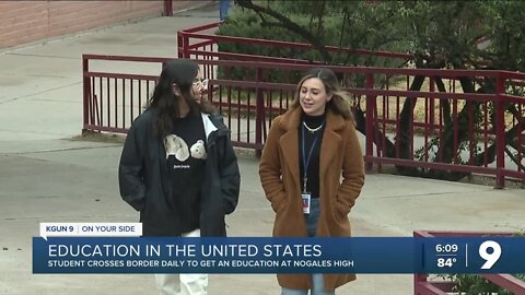 Student crosses border everyday to get an education in the US