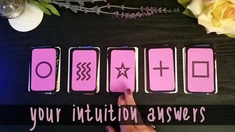 Your Intuition Answers Pick a Card Tarot Reading