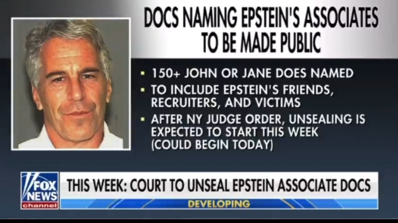 Peter Doocy: Bill Clinton To Be Identified As 'John Doe 36'