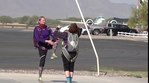 SKYDIVING IS VALE DANCING
